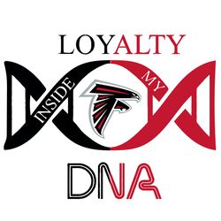 loyalty inside my dna atlanta falcons svg