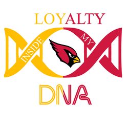 loyalty inside my dna arizona cardinals svg