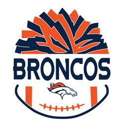 denver broncos nfl football svg