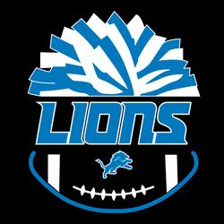 detroit lions nfl football svg