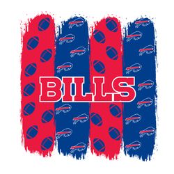 buffalo bills football pattern svg