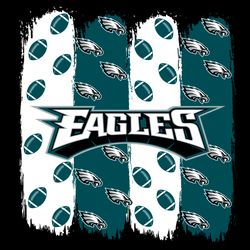 philadelphia eagles football pattern svg