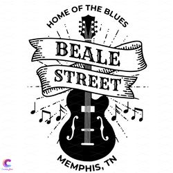 home of the blues beale street memphis tn svg, trending svg, blues svg, blues mu