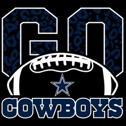 go dallas cowboys leopard svg