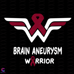 brain aneurysm awareness warrior svg, trending svg, brain aneurysm svg, survived