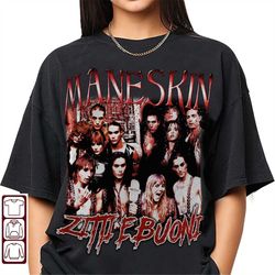 maneskin 90s vintage shirt, maneskin bootleg shirt, maneskin tee, zitti e buoni shirt, zitti e buoni tee, zitti e buoni