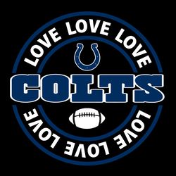 love indianapolis colts svg