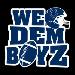 we dem boyz indianapolis colts svg