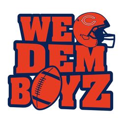 we dem boyz chicago bears svg