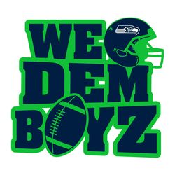 we dem boyz seattle seahawks svg