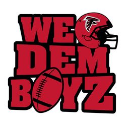 we dem boyz atlanta falcons svg