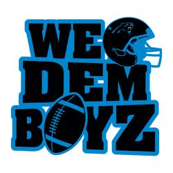 we dem boyz carolina panthers svg