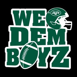 we dem boyz new york jets svg