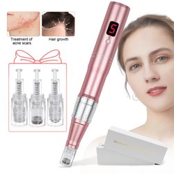 professional microneedeling pen machine  skin care kit