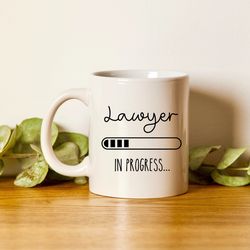 lawyer in progress mug, lawyer gifxxking, lawyer graduation gift law school gift