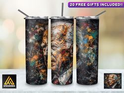 aprilbrimer tumbler, american president straight tapered wrap skinny tumbler, politicians sublimation skinny tumbler