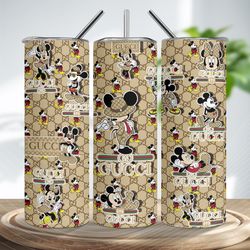 mouse tumbler sublimation design, mouse skinny tumbler, mickey and friends tumbler