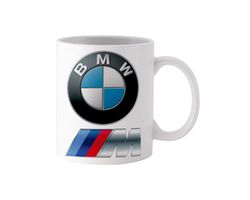 bmw m power m performance car mug - novelty funny