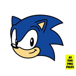 Shadow Face Svg, Sonic The Hedgehog Svg, Cartoon Svg, Png Dx