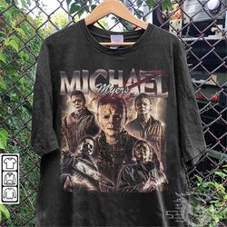 michael myers movie shirt, halloween vintage 90s y2k retro bootleg sweatshirt, michael halloween franchise ends tee gift