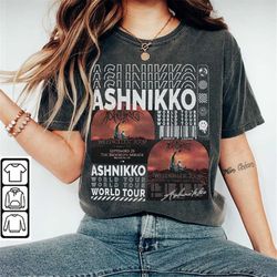 ashnikko music shirt, sweatshirt y2k 90s merch vintage album weedkiller tour 2023 tickets v1 graphic tee l2605m