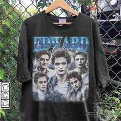 edward cullen movie shirt, edward cullen 2023 vintage retro 90s style, edward cullen twilight graphic tee unisex gift ho