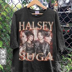 halsey bts suga music shirt, halsey yoon gi agust d yoongi lilith diablo iv 90s y2k shirt, diablo 4 game bootleg unisex