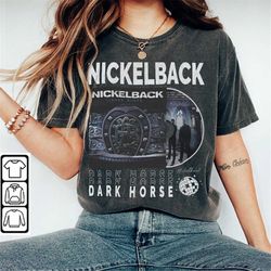 nickelback music shirt, 90s y2k merch vintage rock nickelback get rollin' tour 2023 tickets album dark horse graphic tee