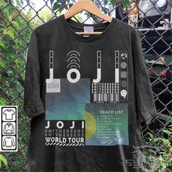 joji music shirt, sweatshirt y2k 90s merch vintage joji tee album smithereens pandemonium tour 2023 tickets graphic tee