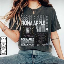 fiona apple music shirt, y2k 90s merch vintage album fetch the bolt cutters world tour 2023 tickets graphic tee gift for