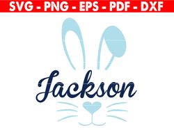 jackson svg, funny bunny svg, baby bunny svg, kids svg baby shirt svg, happy easter svg,  cricut & silhouette