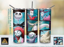 aprilbrimer anime tumbler, anime cartoon horror movies skinny tumbler, sublimation straight tapered wrap skinny tumbler