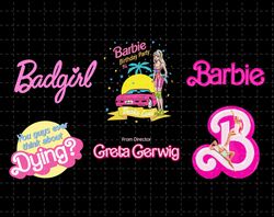 barbie png bundle, barbie 2023 movie bundle, greta gerwig png bundle, barbie poster png