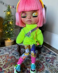 custom blythe doll ooak blythe