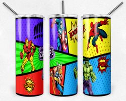 Superhero Jacked Marvel Tumbler, Superhero Jacked Marvel Ski - Inspire  Uplift