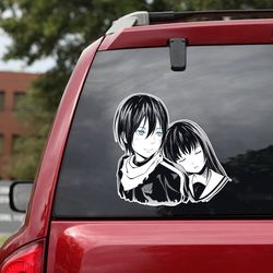 noragami sticker, noragami decal for car, anime sticker, anime sticker for car, anime decal, noragami, noragami decal