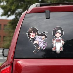 anime decal, noragami decal for car, anime sticker, anime sticker for car, noragami sticker, noragami, noragami decal