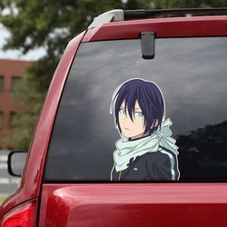 anime sticker, noragami sticker, noragami decal for car, anime decal, anime sticker for car, noragami, noragami decal