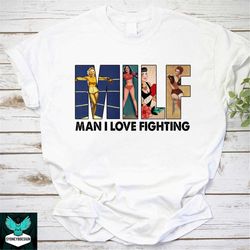 boxing milf man i love fighting vintage t-shirt, milf shirt, milf meme shirt, funny meme shirt, boxing shirt, boxing lov