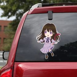 anime sticker for car, noragami sticker, noragami decal for car, anime sticker, anime decal, noragami, noragami decal