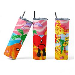 puerto rican rapper tumbler, puerto rican rapper skinny tumbler, rapper tumbler