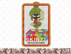 looney tunes marvin the martian not a skirt png, sublimation, digital download