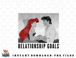 disney the little mermaid valentines day relationship goals png, sublimation, digital download