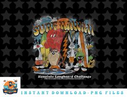 looney tunes group shot surf hawaii png, sublimation, digital download