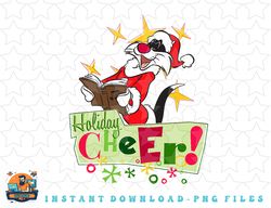 looney tunes holiday cheer sylvester png, sublimation, digital download