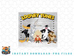 looney tunes lineup portrait png, sublimation, digital download