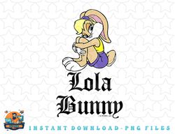 looney tunes lola bunny centered seated pose png, sublimation, digital download