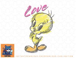looney tunes tweety bird love sketch png, sublimation, digital download
