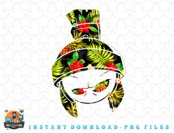 looney tunes marvin the martian tropical helmet fill png, sublimation, digital download