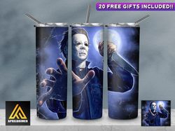 horror character tumbler, straighttapered wrap skinny tumbler,halloween scarecrow cartoon sublimation wrap skinnytumbler